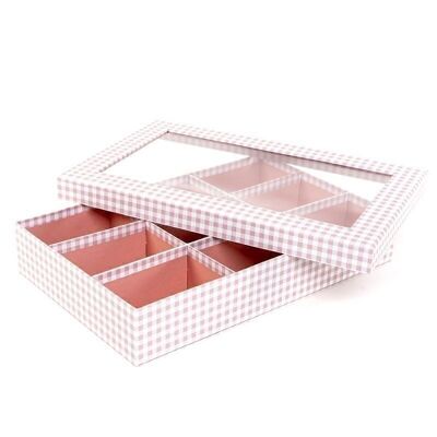 CAJA ORGANIZADORA 9 DPTOS VICHY ROSA HH2847493