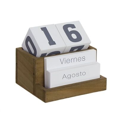 CALENDRIER MADERA NATUREL HH22212294