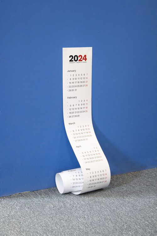 Calendario Vertical 2024
