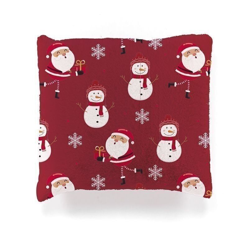 NAVIDAD - COJIN 43X43 MICROFIBRA PAPA NOEL HH306908