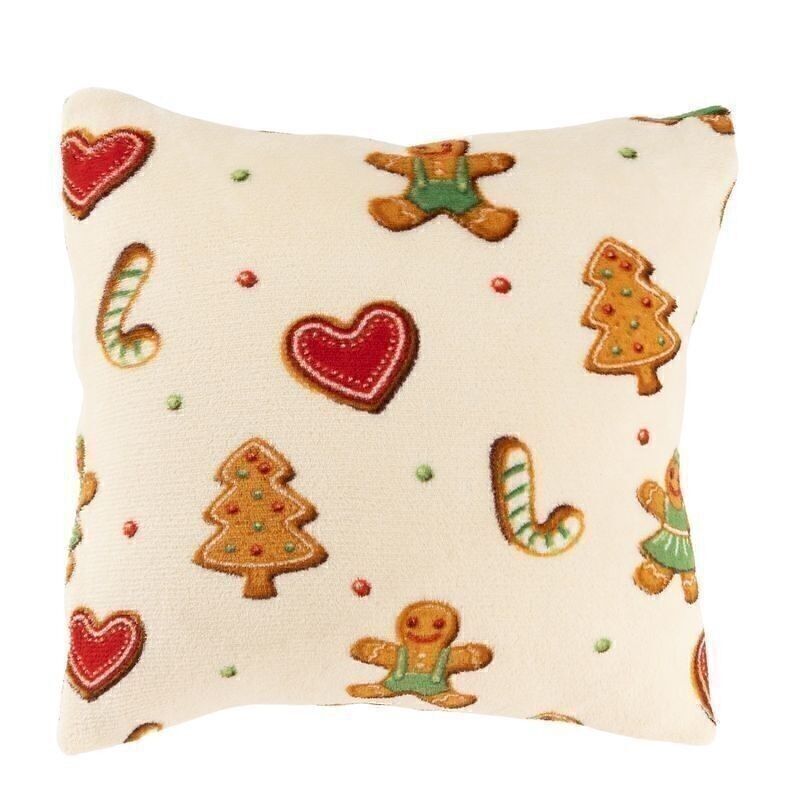 NAVIDAD - COJIN 43X43 MICROFIBRA DULCE NAVIDAD HH306902