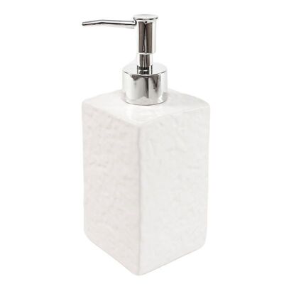 DISPENSADOR JABON CERAMICA SIMIL PIZARRA BLANCO HH3054164