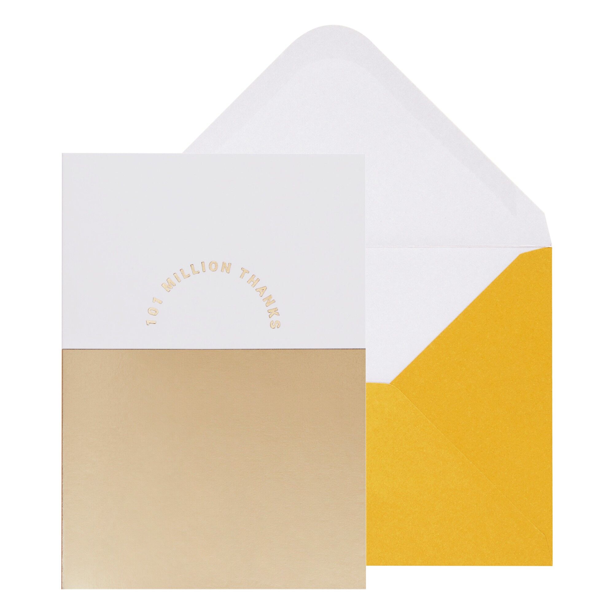 A6 greeting card 101 million thanks dream plan 2