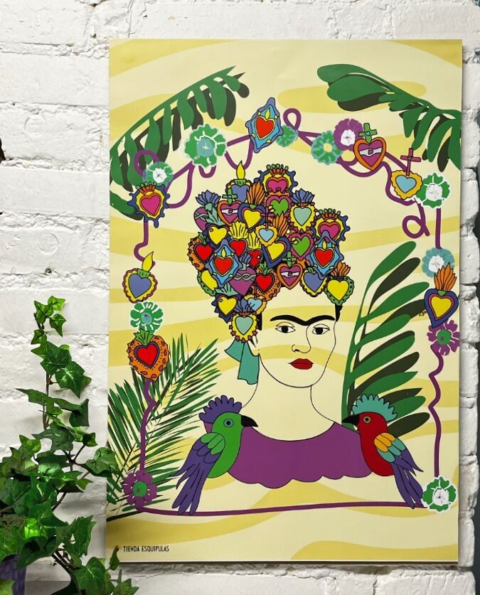 Poster del giardino di Frida A3