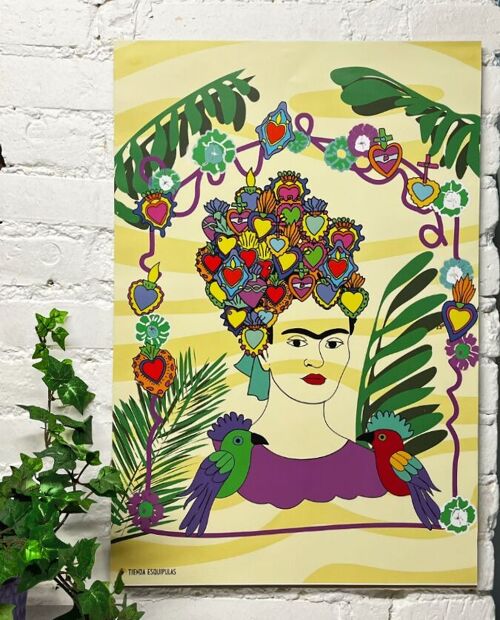 Affiche jardin de Frida