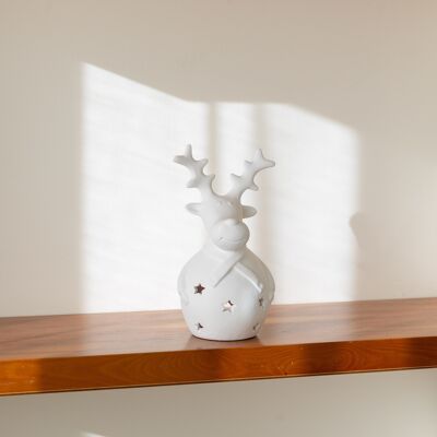 ceramic christmas reindeer