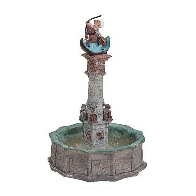 Miniature market fountain made of poly