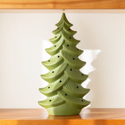 árbol de navidad de cerámica