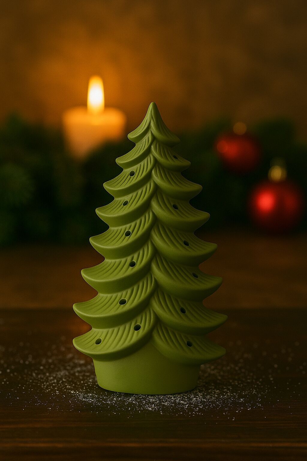 Keramik-Weihnachtsbaum – Festtagsdekoration