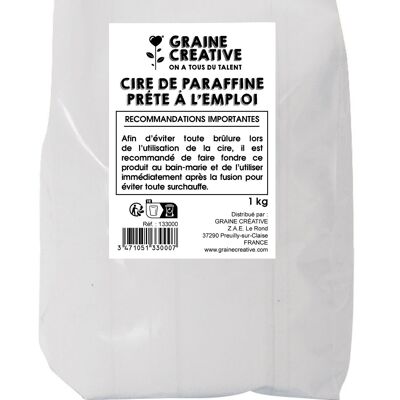 READY-TO-USE PARAFFIN WAX 1 KG BAG