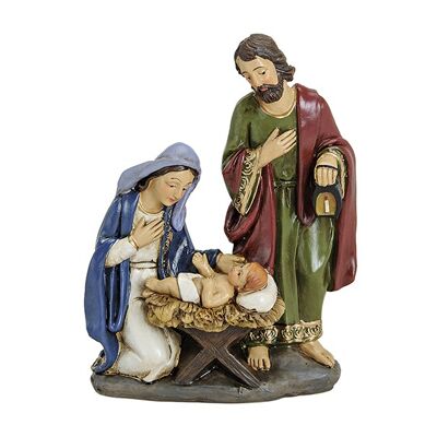 Nativity scene made of poly