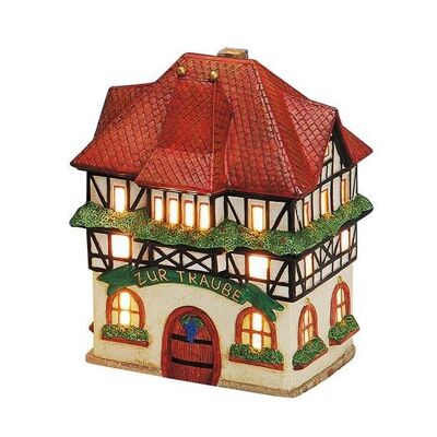 Lantern Gasthaus zur Traube made of porcelain