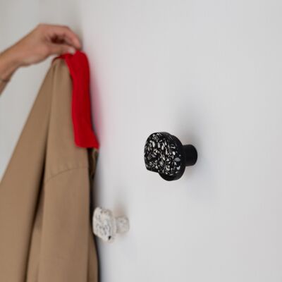 Coat hook made from recycled shells - LOAR Collection
