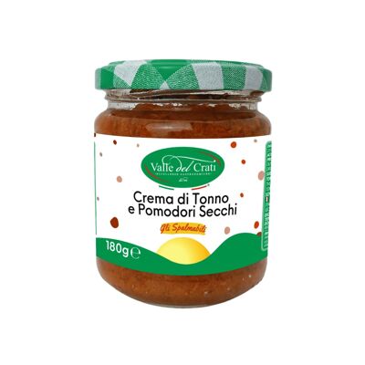 Crema de atún y tomates secos, 180g