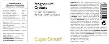 Magnesium Orotate - Fatigue - Complément alimentaire 2