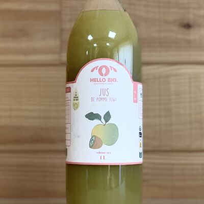 Kiwi-Apfelsaft