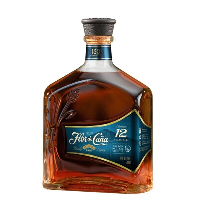 FLOR DE CAÑA 12 ANS  - Rhum Vieux - 40% - 70 cl