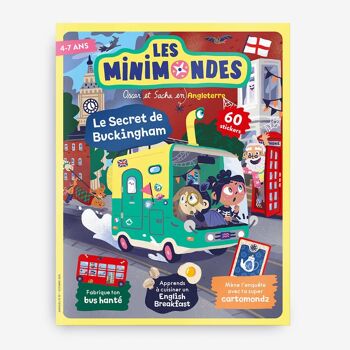 Angleterre - Magazine d'activités pour enfant 4-7 ans - Les Mini Mondes 1