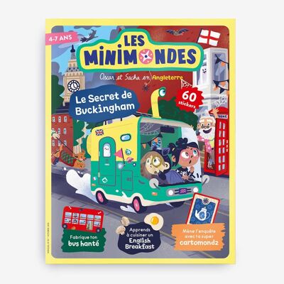 NOUVEAU ! Angleterre - Magazine d'activités pour enfant 4-7 ans - Les Mini Mondes