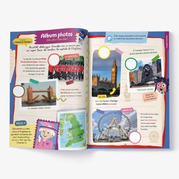 Angleterre - Magazine d'activités pour enfant 4-7 ans - Les Mini Mondes 2