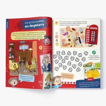 Angleterre - Magazine d'activités pour enfant 4-7 ans - Les Mini Mondes 3