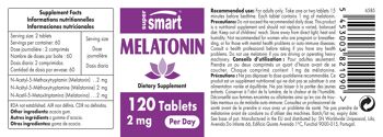 Complément Sommeil - Melatonin 1mg 2