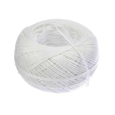 White polyester food twine 100 meters, roast twine, kitchen twine