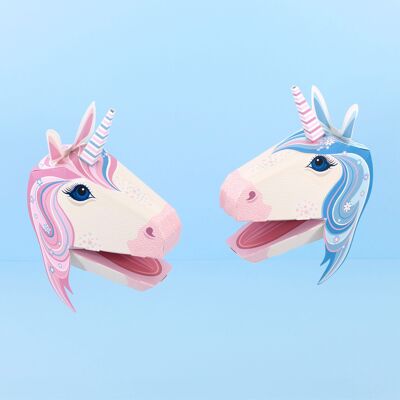 Crea tus propios títeres de unicornio