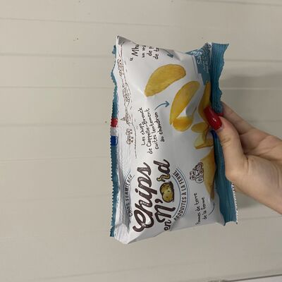 CHIPS EN N’ORD CON FLOR DE SEL DE NOIRMOUTIER 45G (para 1 o 2 personas)