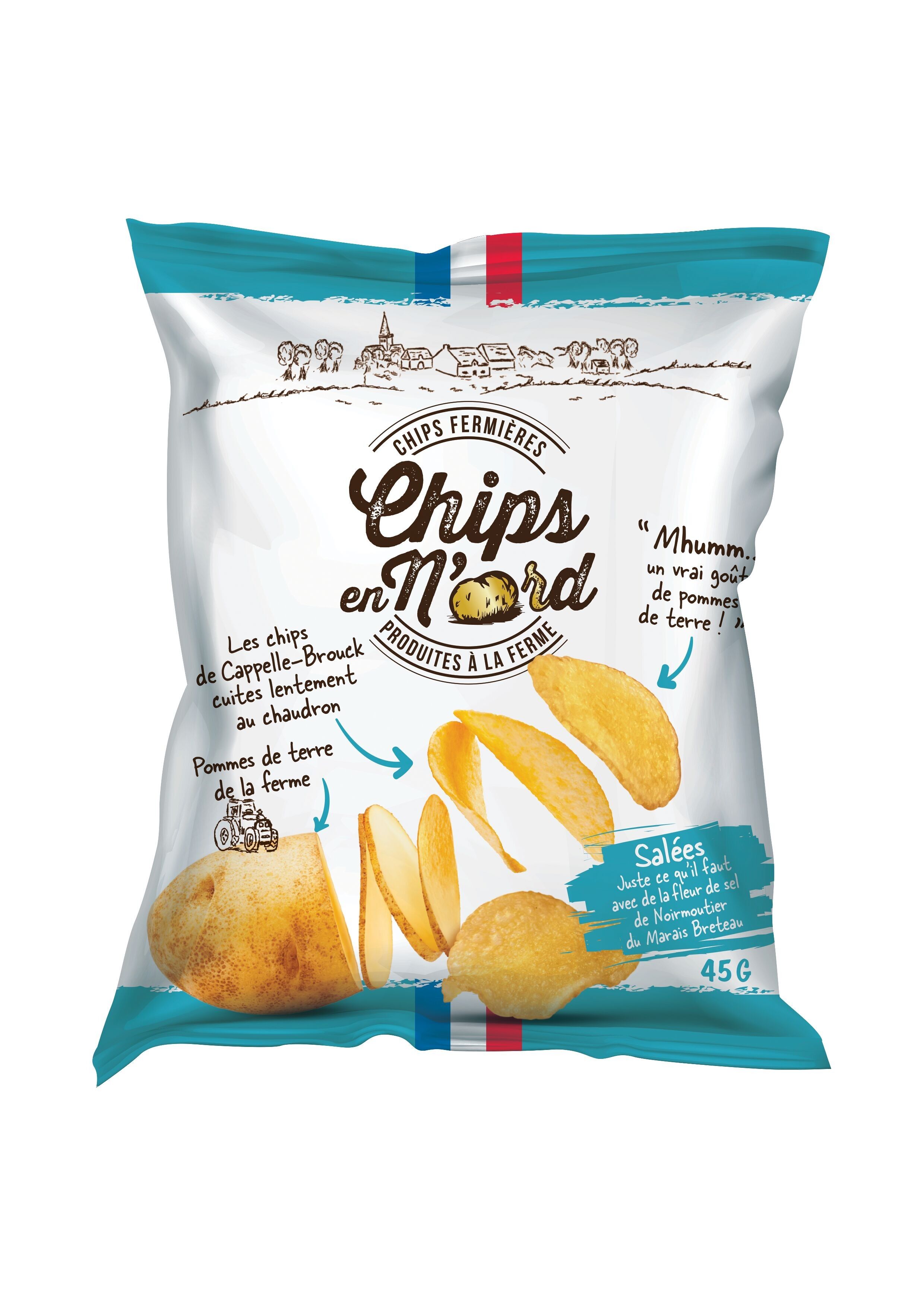 NORD CHIPS MIT NOIRMOUTIER SALZFLEUR 45G