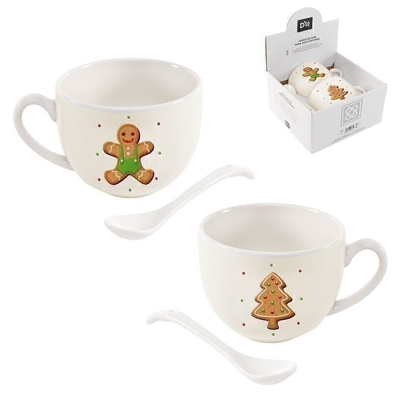 WEIHNACHTEN - SPIEL MIT 2 TASSEN 265ML MIT TASSE SWEET CHRISTMAS 2M HH2776907