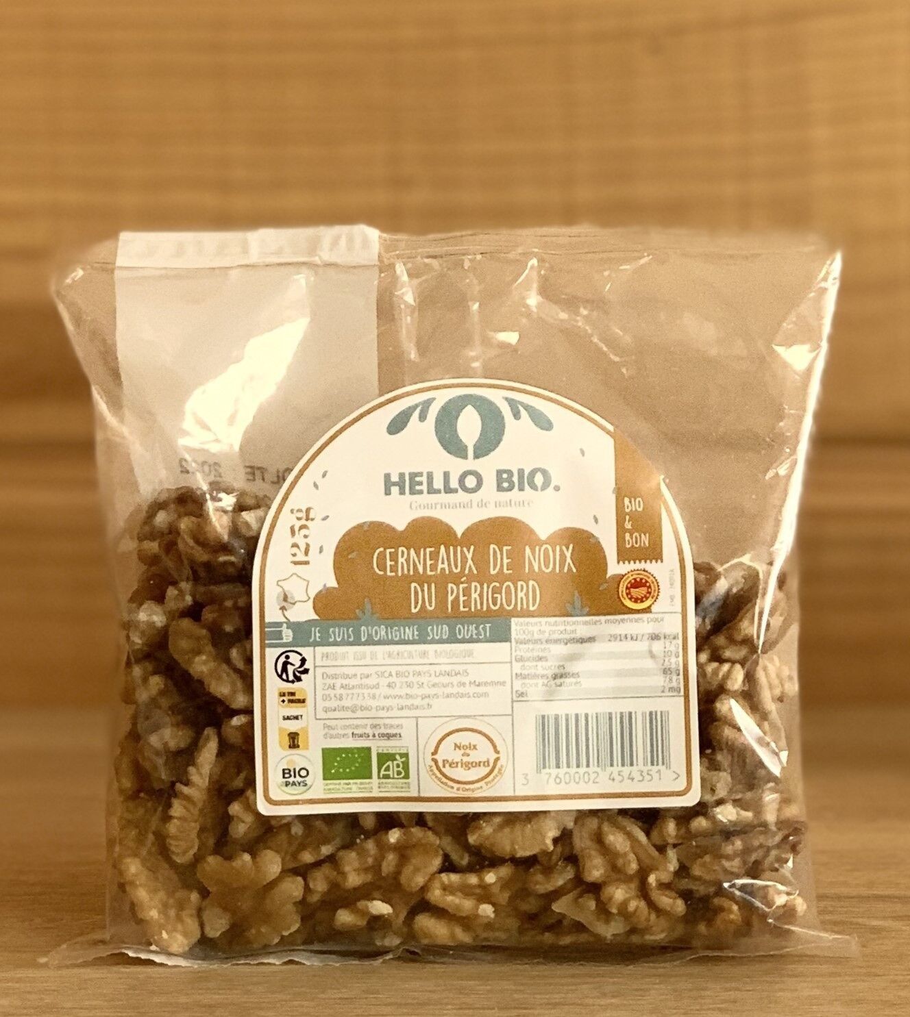 Périgord-Walnusskerne – 125 g