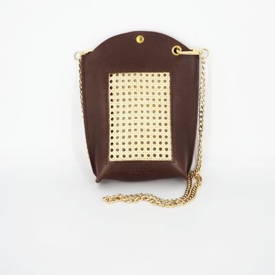 BOLSO MINI SOL MARRÓN