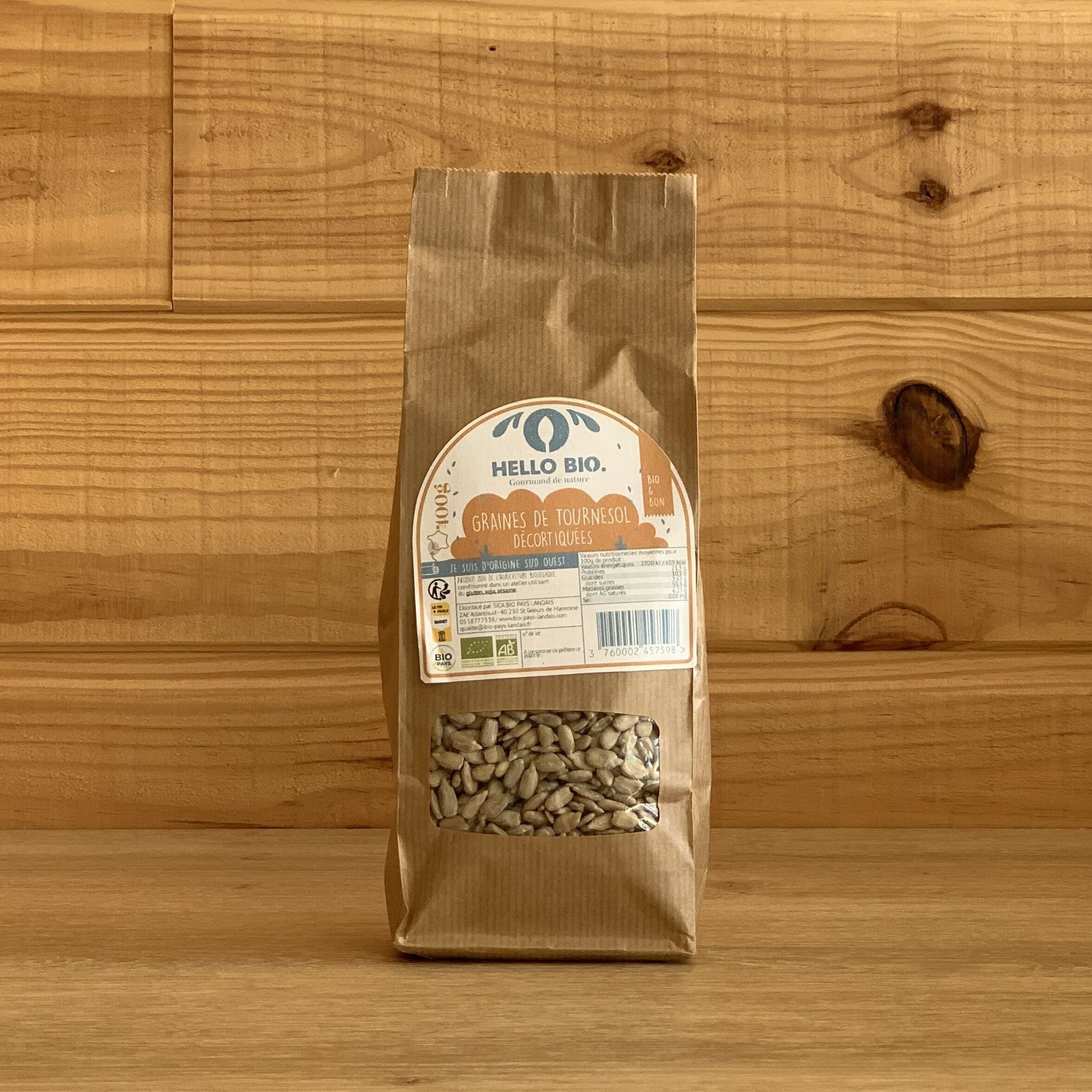 Geschälte Sonnenblumenkerne