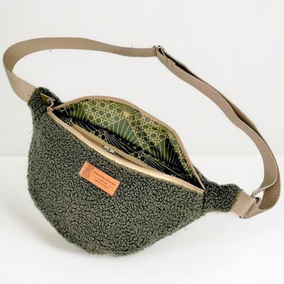 Bum bag, “Boulette” khaki