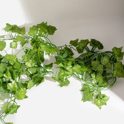 Decorative garland with vine leaves