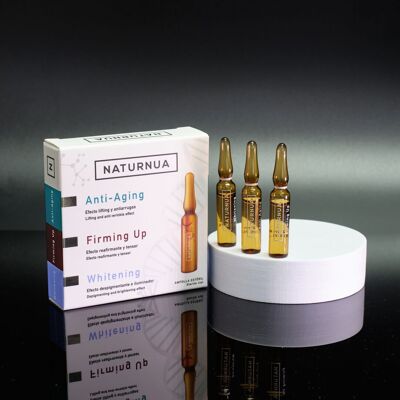 PACK D'AMPOULES STÉRILES - 2 ml. (1 unité ANTIAGE + 1 unité FIRMI