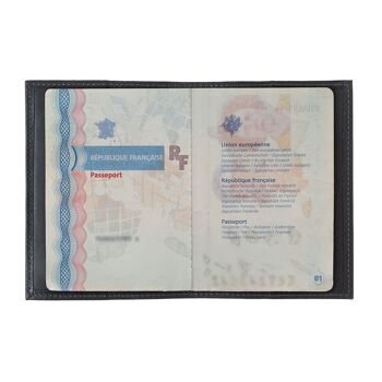 Porte-passeport Louis Vintage Nuage Gris 2