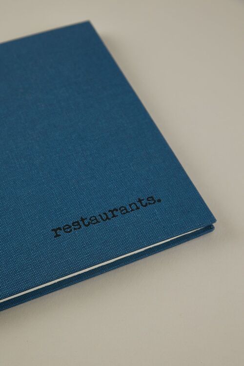 restaurants. - cuaderno gastronómico