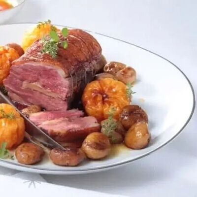 Roast duck breasts stuffed with Gers foie gras – 950 G (Ship only in Metropolitan France)