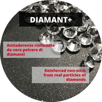 CASSERUOLA DIAMANT PLUS INDUCTION CM.24 3