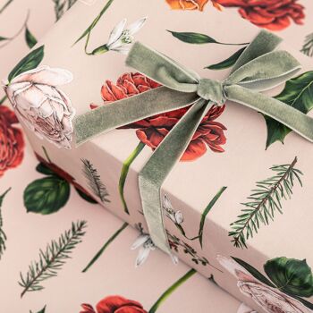 Baies Roses - Rose - Emballage Cadeau 2