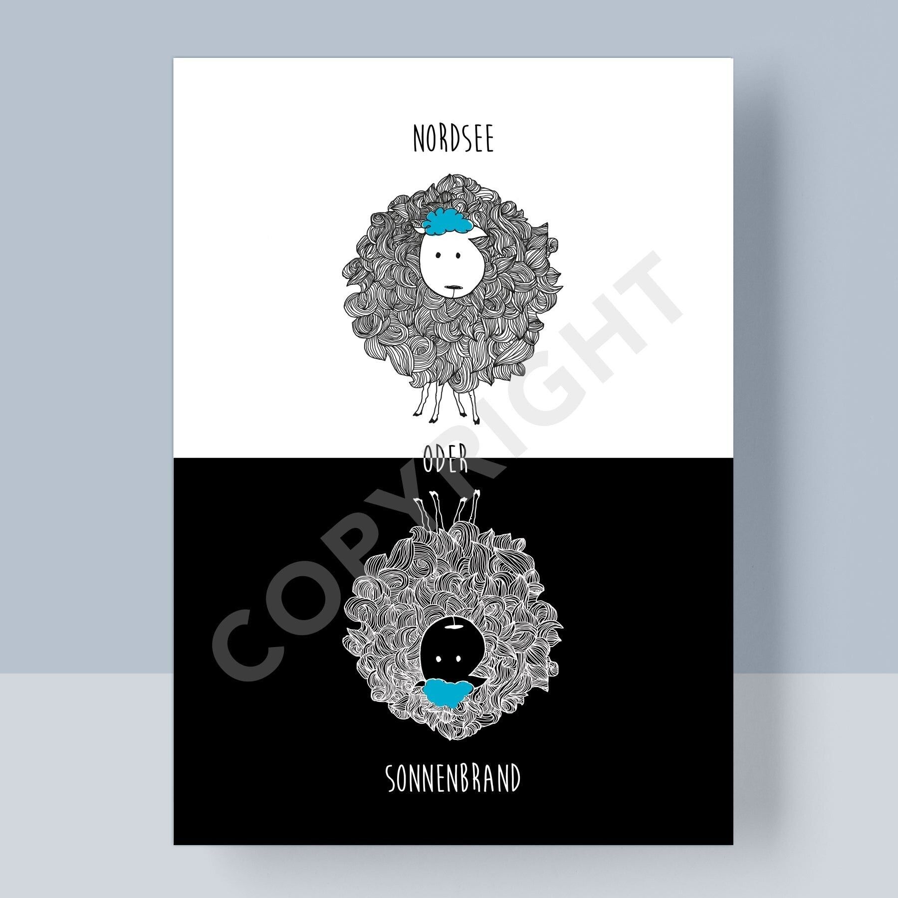 CARTOLINA - MARE DEL NORD O SCOTTATURE