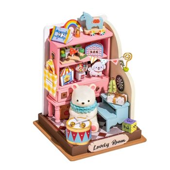 Maison DIY Enfance, Robotime, DS027, 7x7x10cm 1