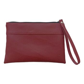 Pochette en cuir de pomme vegan Louise 4