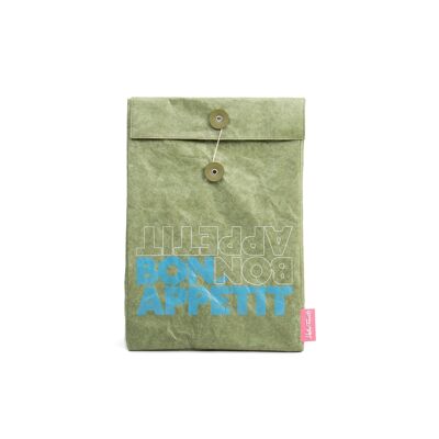 BOLSA DE ALMUERZO TYVEK VERDE HF