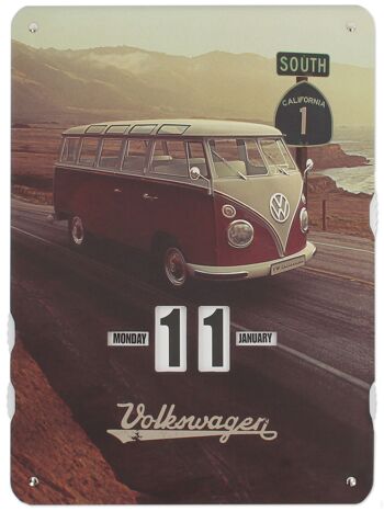VW T1 Combi Calendrier perpétuel – Highway 1 1
