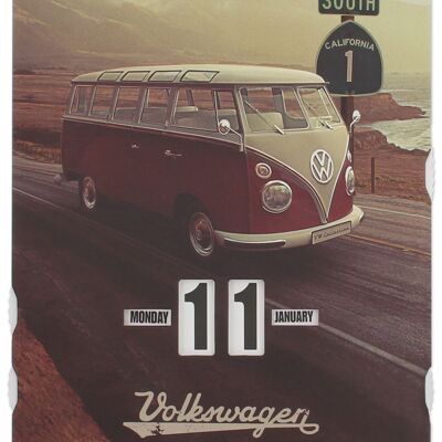 VW T1 Combi Ewiger Kalender – Highway 1