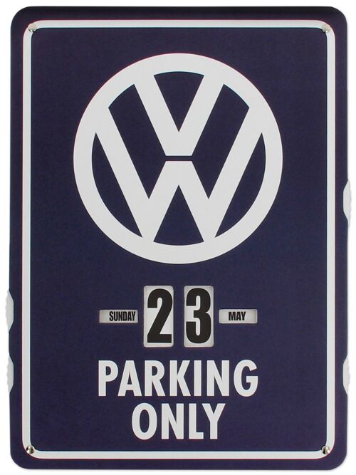 VW T1 Combi Calendrier perpétuel - VW Parking Only