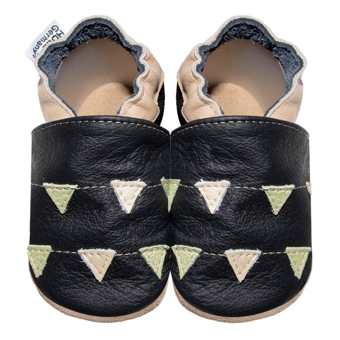 Ghirlande di scarpe per bambini nere